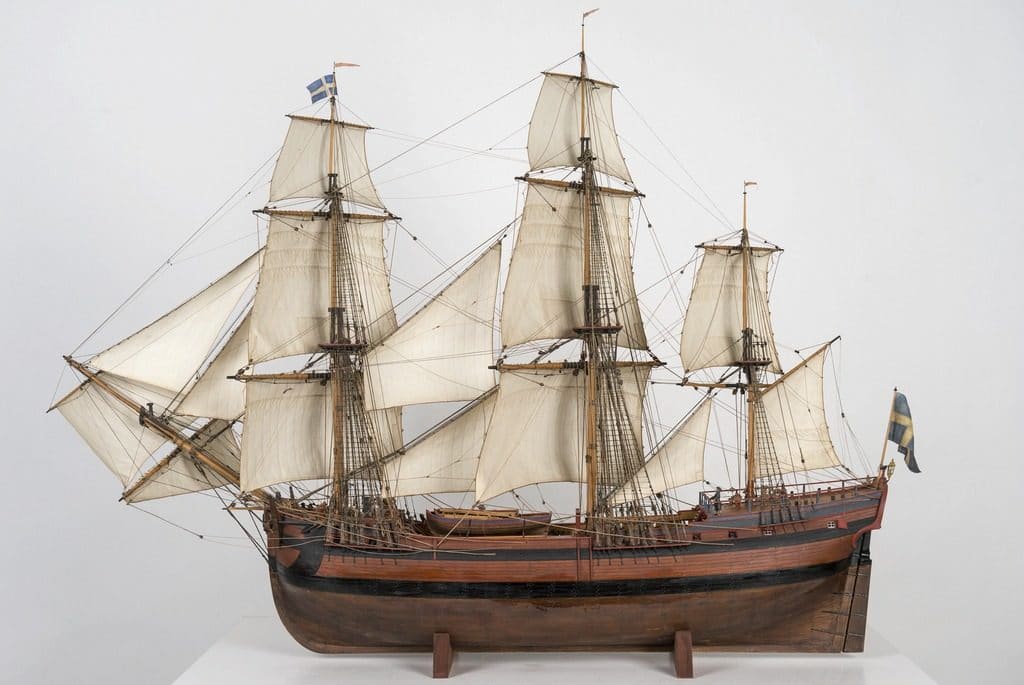 Maquette au Musée maritime de Stockholm : Sjöhistoriska museet