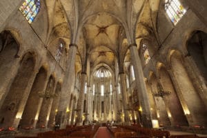 Eglise gothique Santa Maria del mar à Barcelone [Ribera]