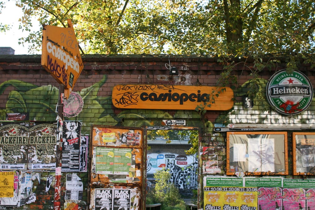 La Cassiopeia à Berlin : Salle de concerts et club à Friedrichshain.