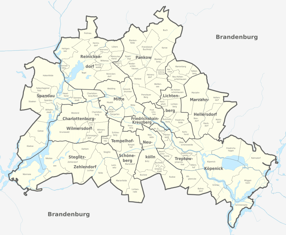 carte de berlin