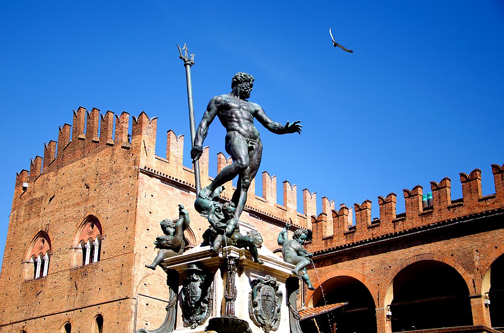 Fontaine de Neptune sur la Piazza Maggiore - Photo de Primula Vico - Licence ccbysa 4.0