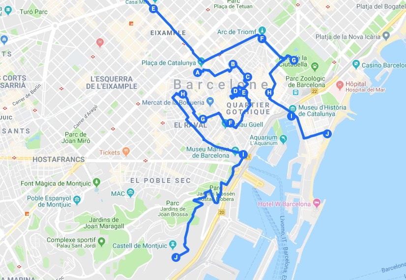 Tous les Itinéraires pour un week-end : Que visiter et faire à Barcelone en 2, 3, 4 jours. Tous les Itinéraires pour un week-end : Que visiter et faire à Barcelone en 2, 3, 4 jours.