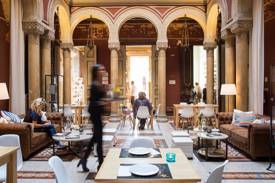 Le cadre sublime de l'Embaixada LX à Lisbonne.