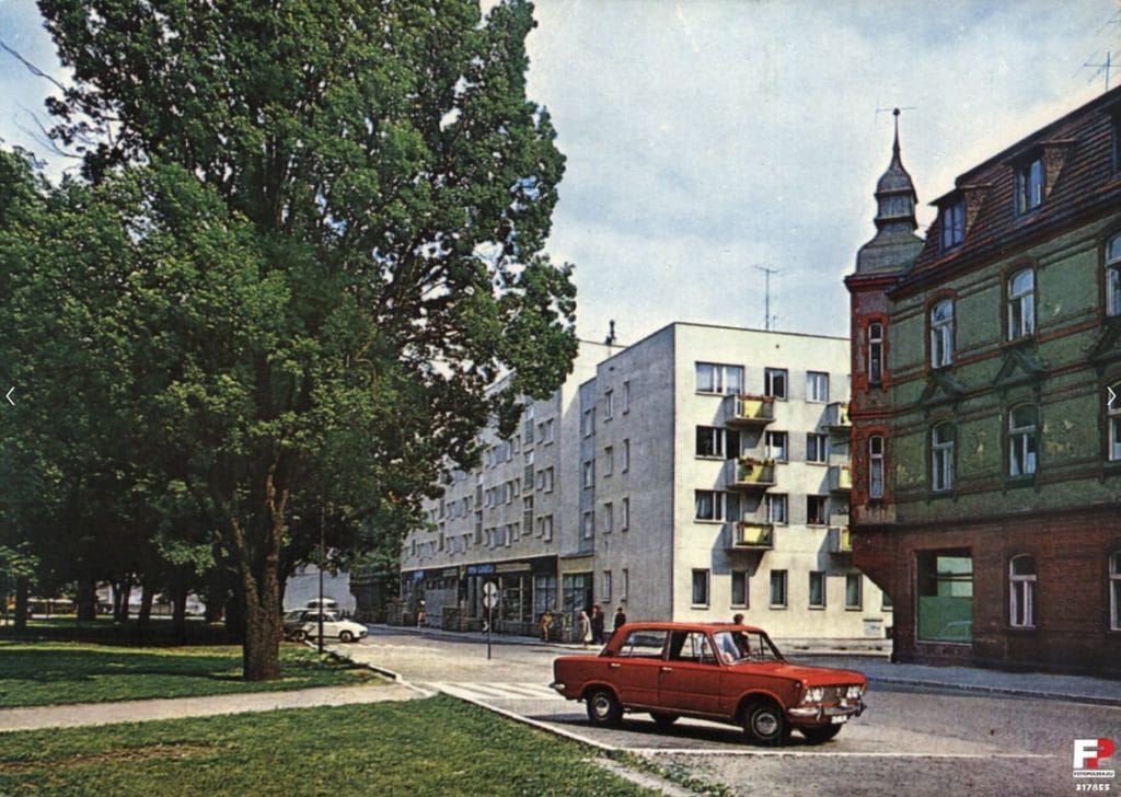  Żary dans les années 1970. Photo de J. Osuchowski trouvé sur fotopolska.eu