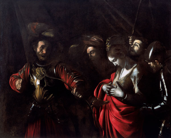 Dernière oeuvre de Caravaggio "Le martyr d'Ursula" (1610) au Palazzo Zevallos à Naples