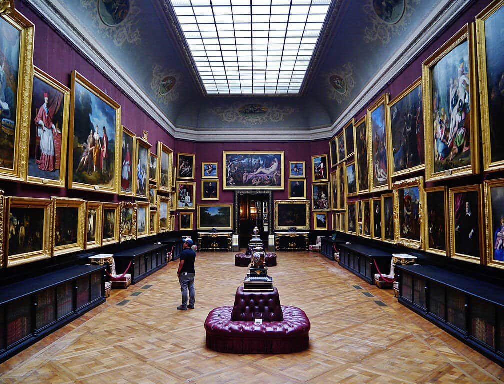 Galerie de peinture dans le Chateau de Chantilly - Photo de Zairon - Licence ccbysa 4.0