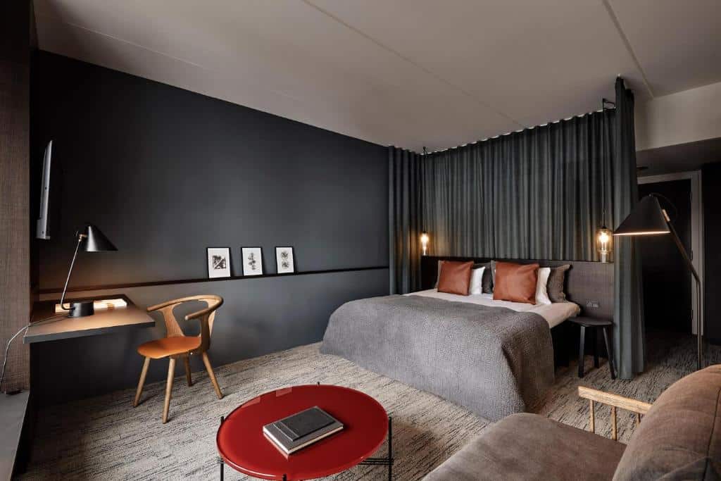 Chambre de l'hotel Comwell Borupgaard.