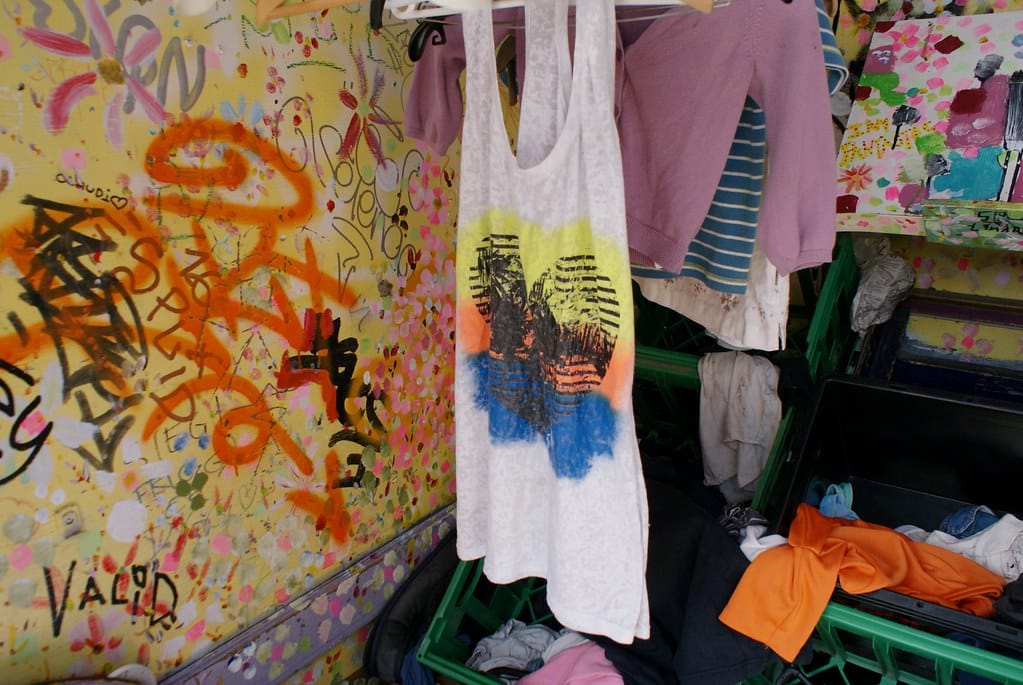 Boite à partage dans le quartier de Christiania à Copenhague.