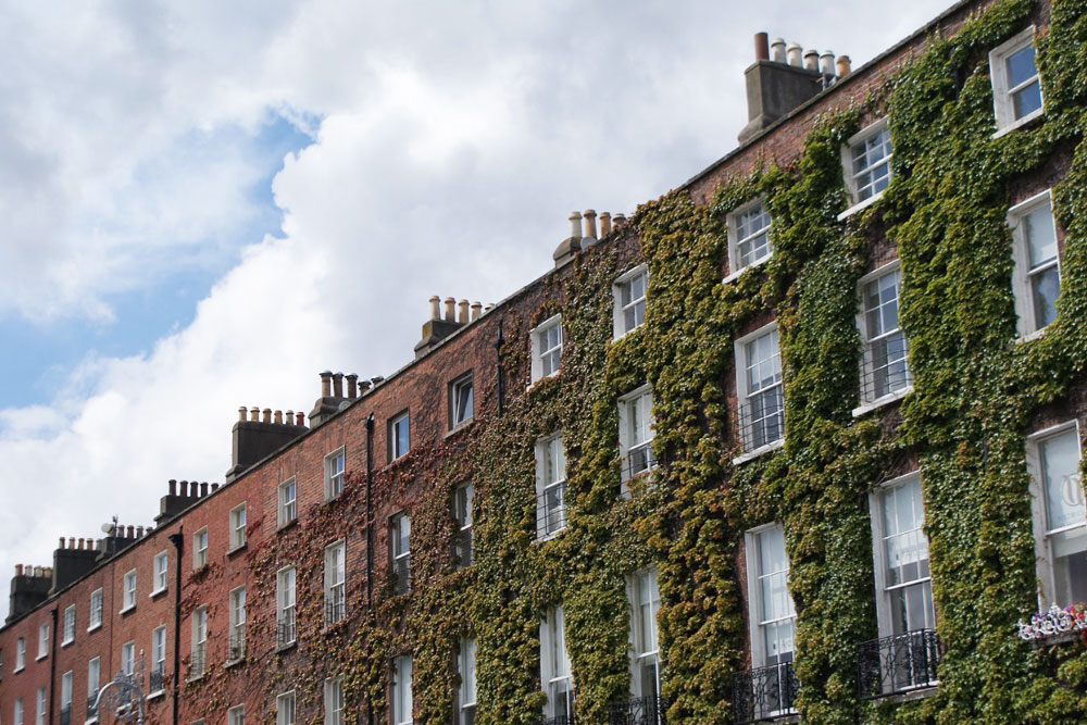 Merrion square, quartier georgien de Dublin