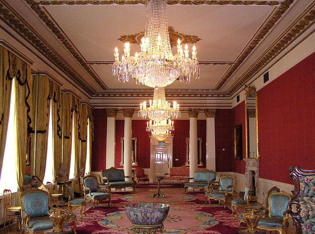 State Drawing Room dans le chateau de Dublin - Photo de Donaldytong