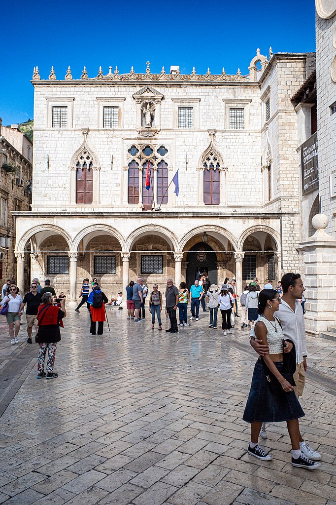 Palais Sponza à Dubrovnik - photo de Nan Palmero - Licence ccby 2.0