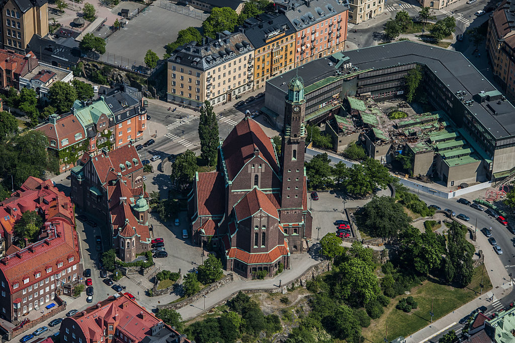 Engelbrektskyrkan, eglise art nouveau de Stockholm - Photo de L.G.foto - Licence CCBYSA 4.0