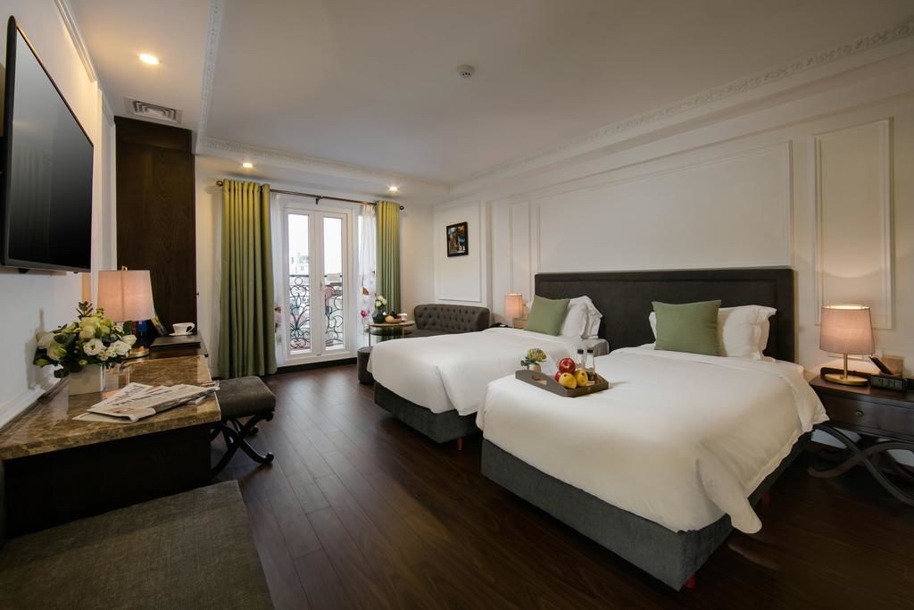 Hanoi Allure Hotel : Des chambres vraiment spacieuses et confortables.