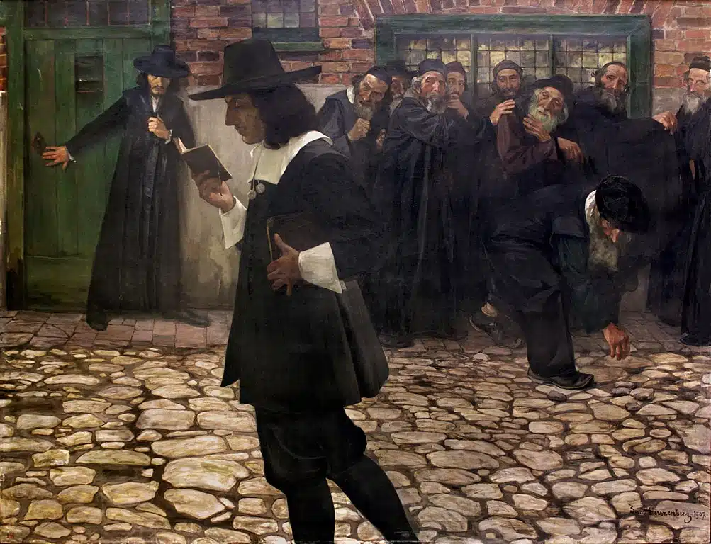 > Spinoza excommunié, peinture de Samuel Hirszenberg (1907)