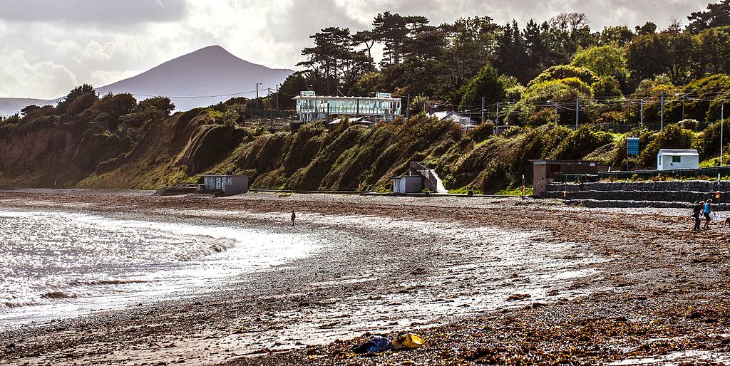 Plage de Killiney Beach au sud de Dublin - Photo de William Murphy