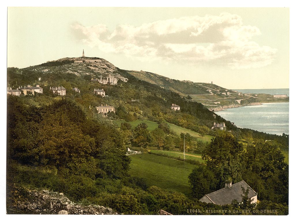 Dans le Killiney & Dalkey County, près de Dublin en 1900.