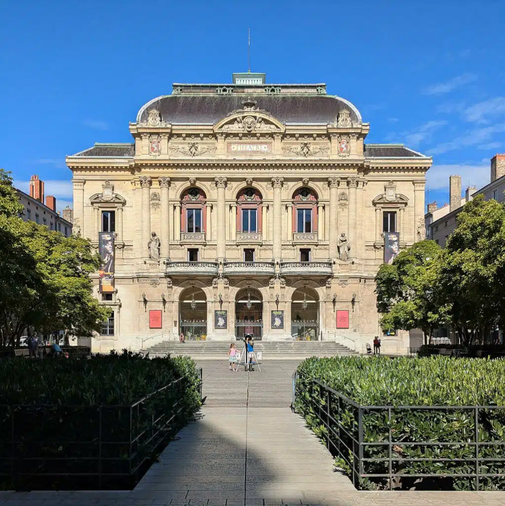 Place et Théâtre des Célestins à Lyon - Photo de Romain Behar - Licence c0