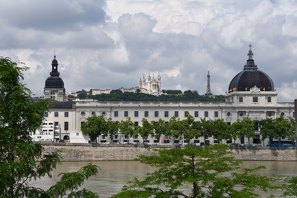 Hôtel Dieu dans le centre de Lyon - Photo de Herbert Frank