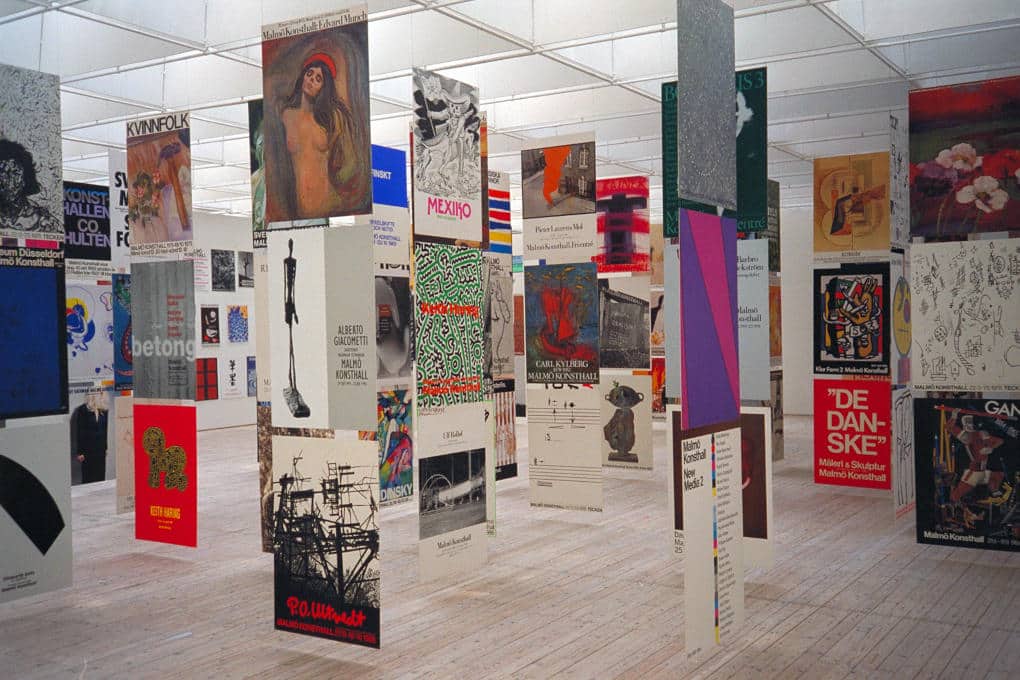 Expo dans le musée d’art contemporain de la Malmö Konsthall – Photo de Jonn Leffmann