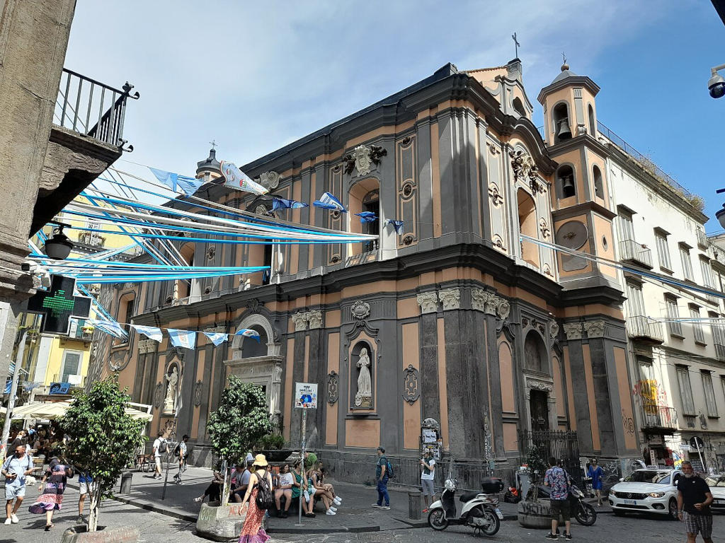 Eglise Sant Angelo a nilo à Naples - Photo d'Argo Navis - Licence ccbysa 4.0