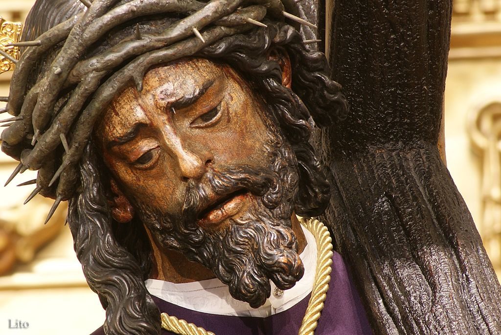 Sculpture de Nuestro Padre Jesús del Gran Poder à Séville - Photo de Mflito
