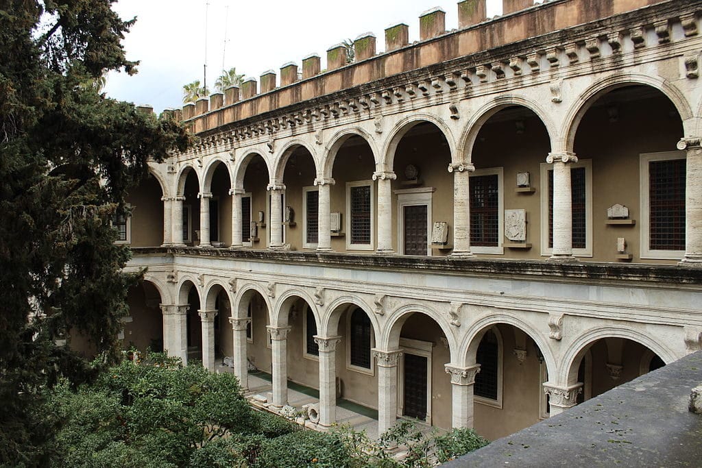 Intérieur du Palazzo Venezia à Rome - Photo Miguel Hermoso Cuesta