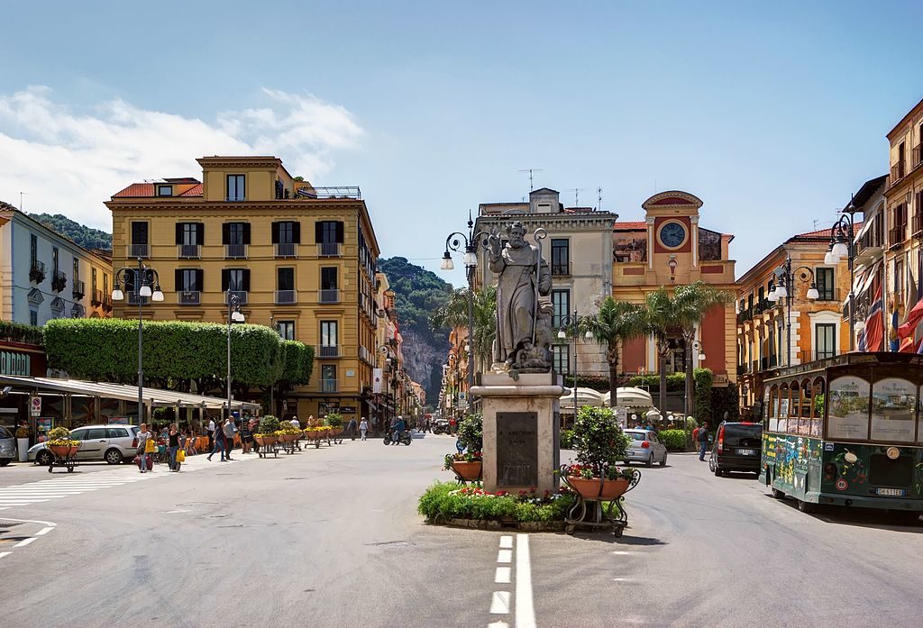 Piazza Tasso, le coeur de Sorrente - Photo de Berthold Werner