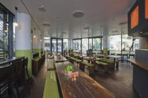 Weilands Wellfood à Berlin, diététique sur la Potsdamer platz [Tiergarten]