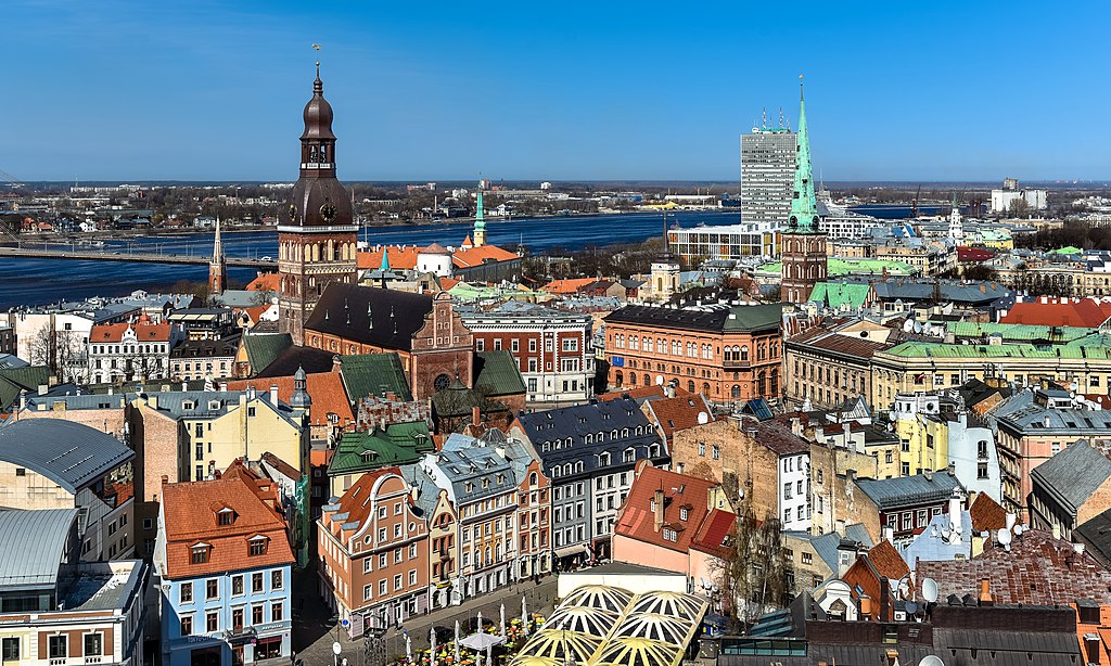 Vue sur la vieille ville de Riga - Photo de Jorge Franganillo