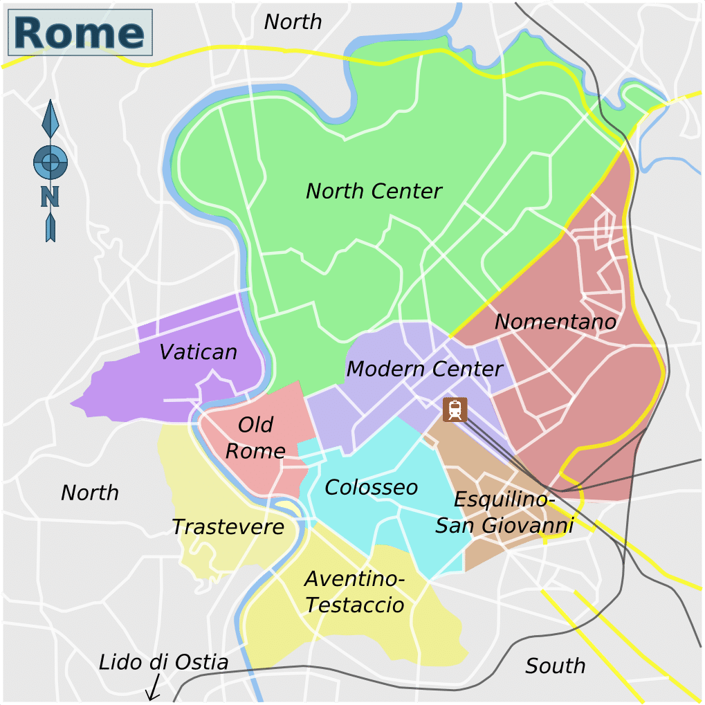 plan de rome