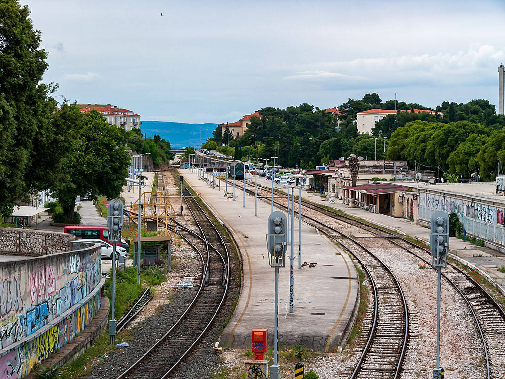 Gare de Split - Photo de Matti Blume - Licence ccbysa 4.0