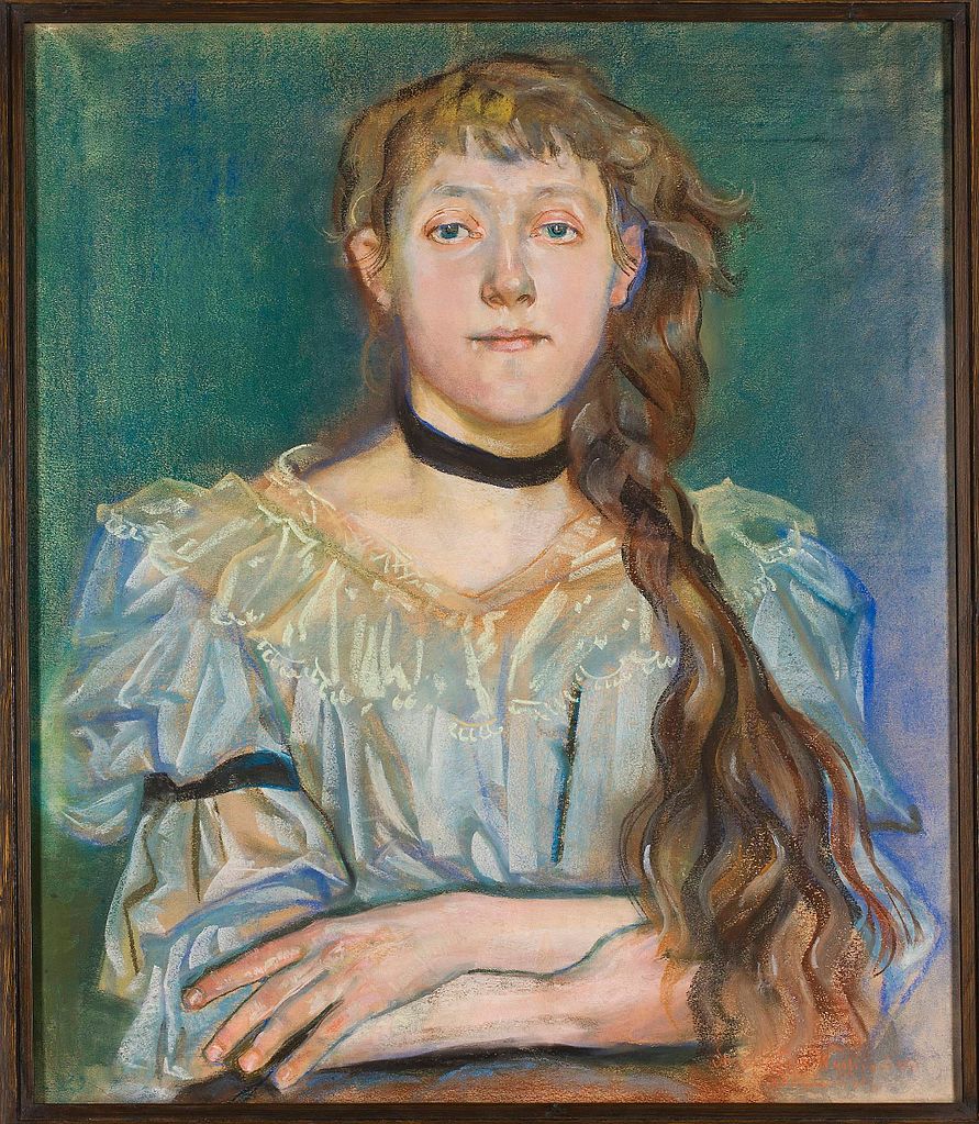 Portrait de Maria Waśkowska de Stanisław Wyspiański (1894).