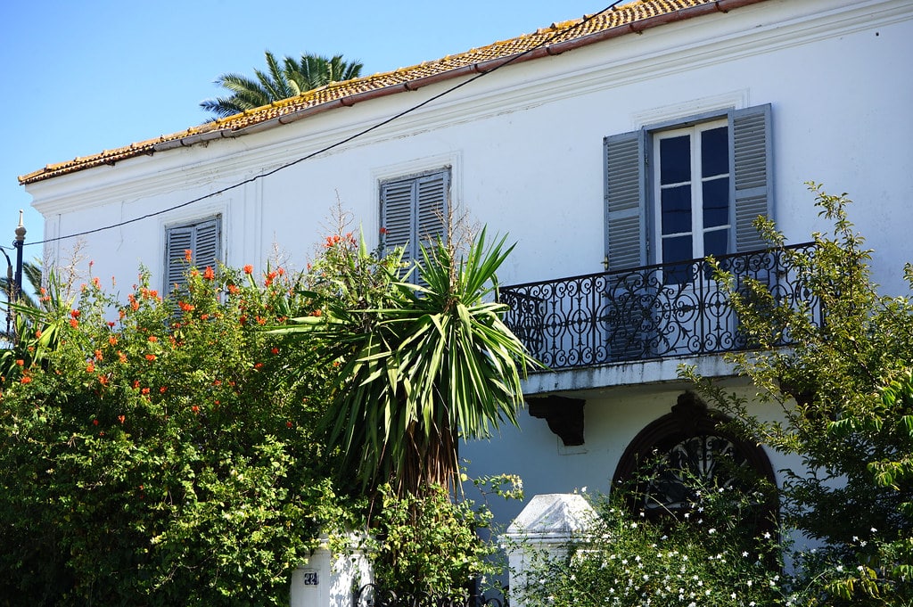 Villa dans le quartier de Marshan à Tanger.