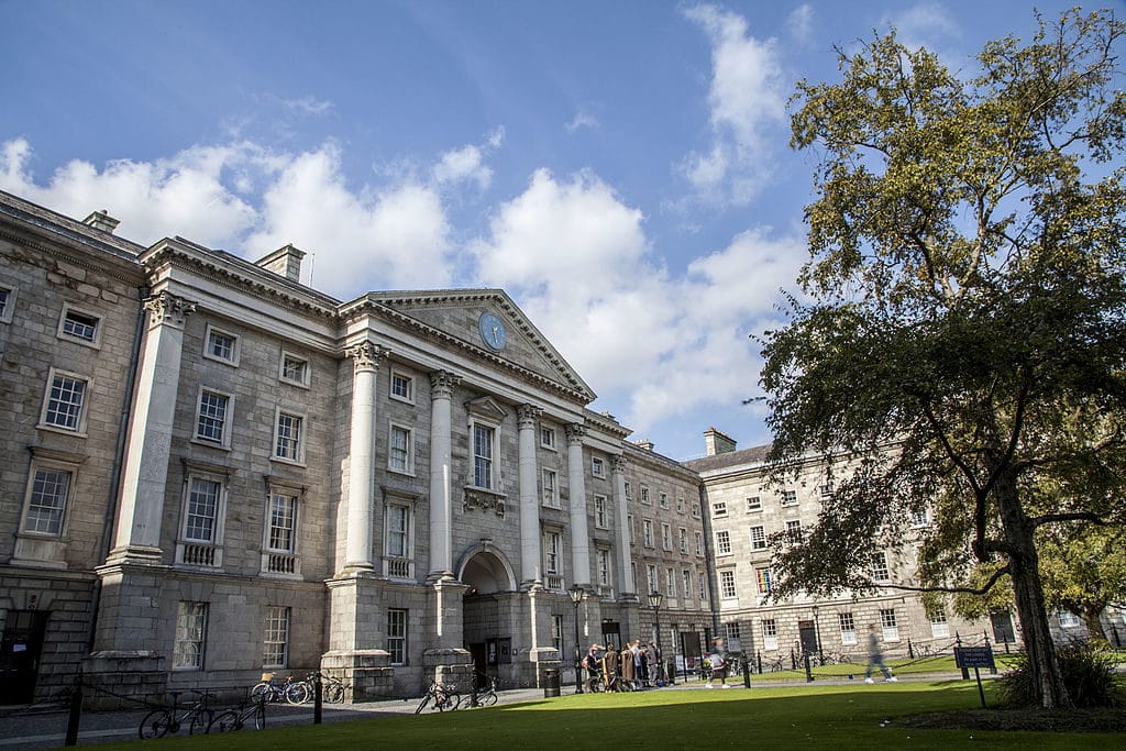 Parliament Square dans le Trinity College de Dublin - Photo de Shane Conneely