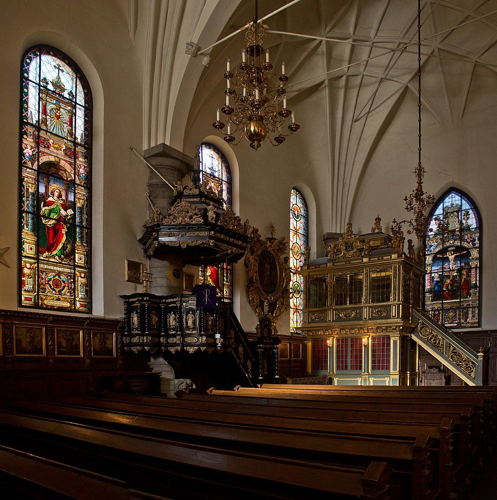 Eglise Tyska Kyrkan ou église allemande à Stockholm - Photo de Johan Bakker - Licence CCBYSA 4.0