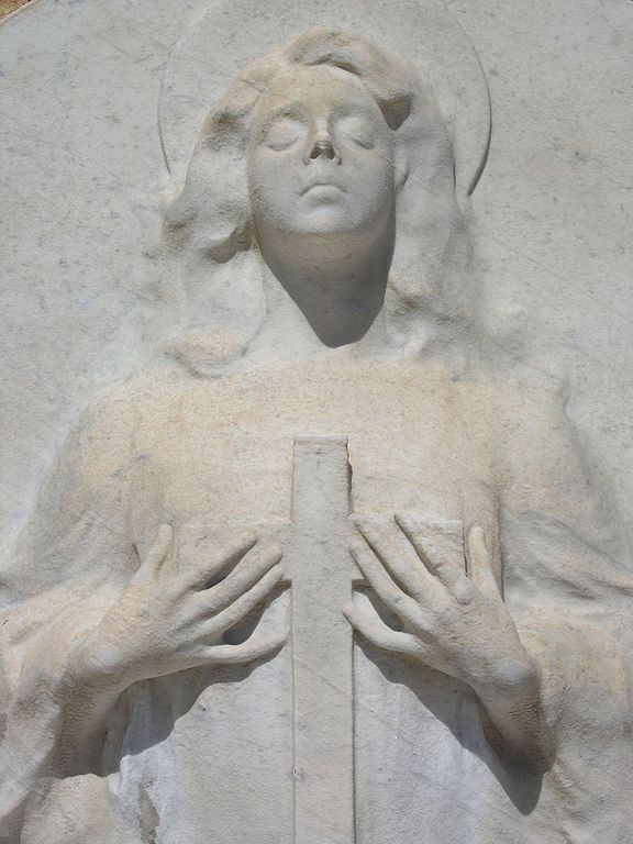 Art funéraire au cimetière de San Michele à Venise - Photo de Lothar-John