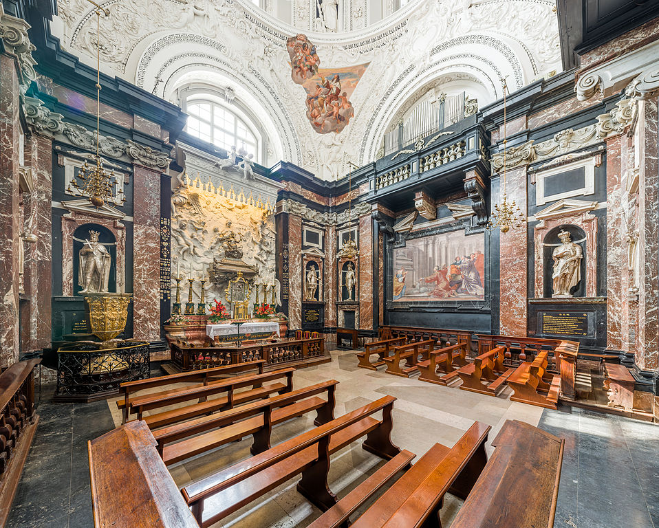 Chapelle St Casimir dans le cathédrale de Vilnius - Photo de Diliff