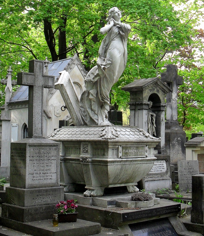 Cimetière Powązki dans le quartier de Wola à Varsovie - Photo de Aw58