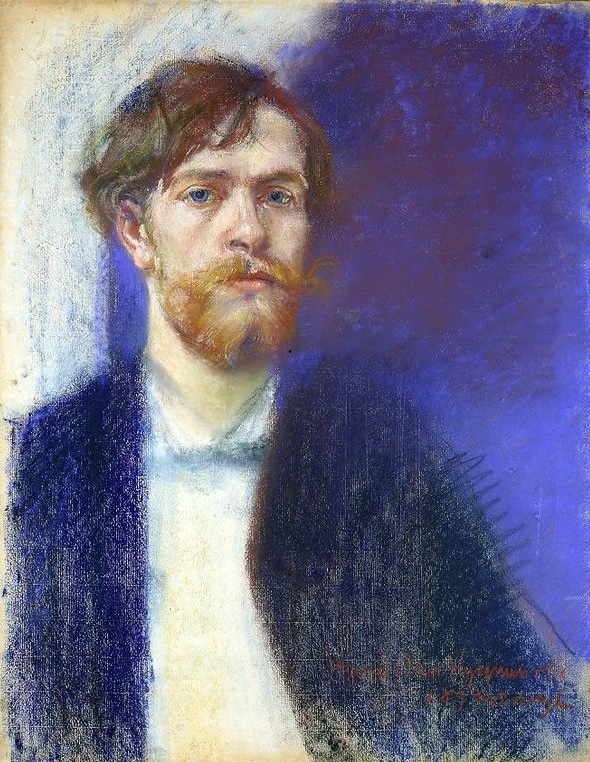 Auto-portrait de Wyspianski en 1894.