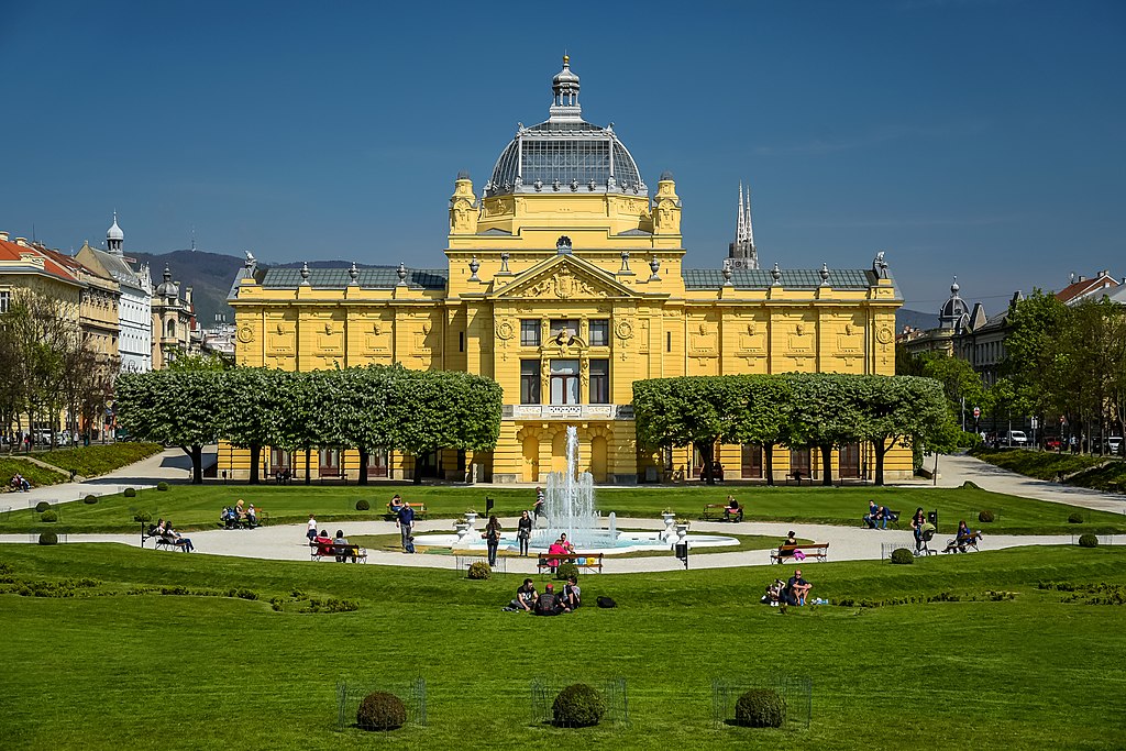 Pavillon des arts dans le centre de Zagreb - Photo de Jorge Franganillo -Licence ccby 2.0