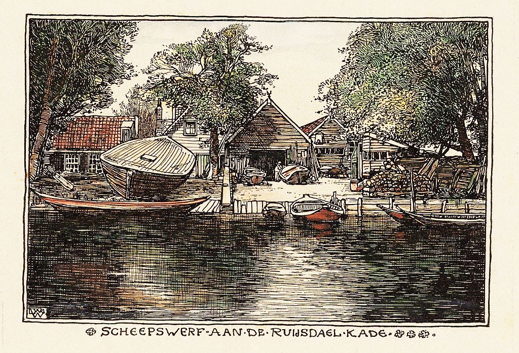 > Art nouveau : Amsterdam en 1900 vu par Willem Wenckebach > Art nouveau : Amsterdam en 1900 vu par Willem Wenckebach