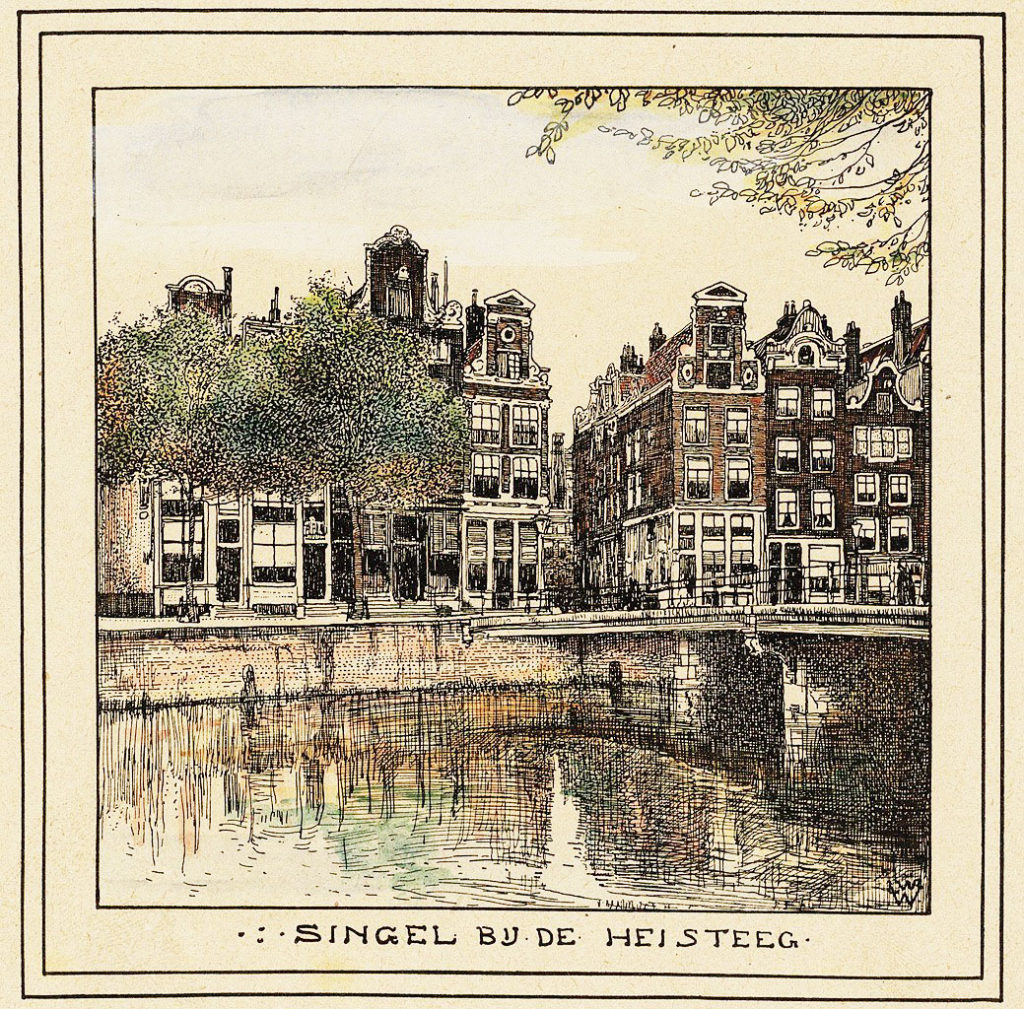 > Singel à Amsterdam en 1900 vu par Willem Wenckebach > Singel à Amsterdam en 1900 vu par Willem Wenckebach