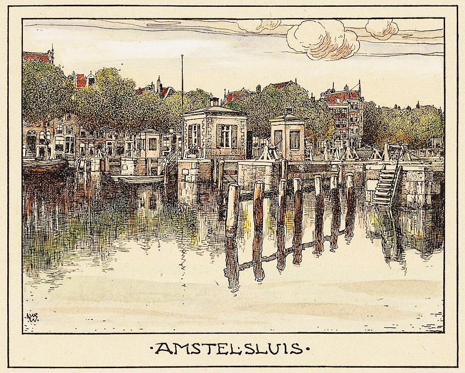 > Art nouveau : Amsterdam en 1900 vu par Willem Wenckebach > Art nouveau : Amsterdam en 1900 vu par Willem Wenckebach