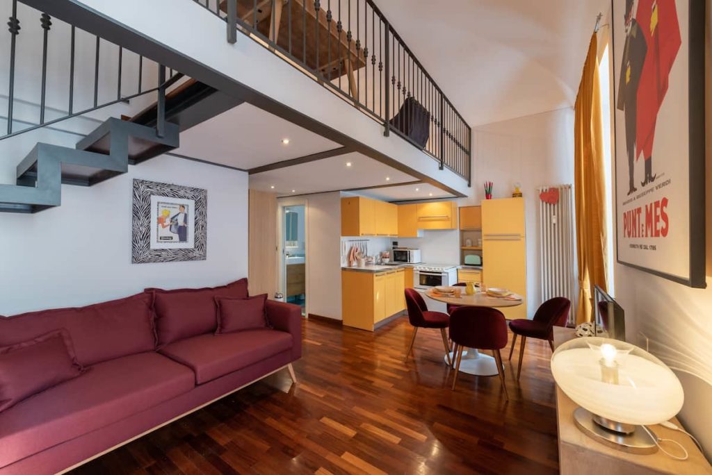 Airbnb à Turin : Bel appartement en location dans le centre.