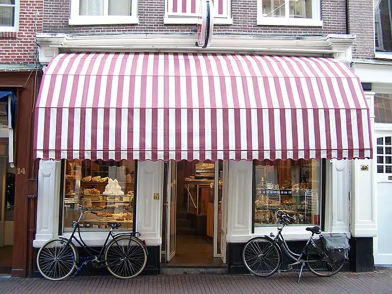 > Patisserie et salon de thé Pompadour dans les 9 ruelles d'Amsterdam - Photo de Spider