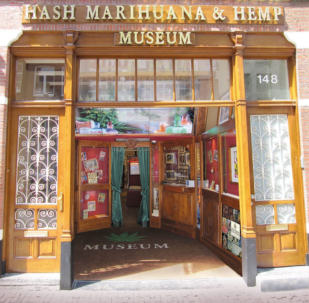 Hash, marihuana, hemp musem à Amsterdam, le musée du cannabis - Photo de Didier le Ger