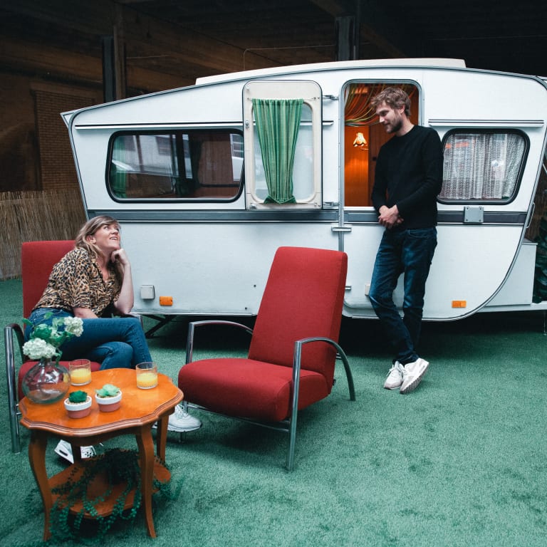 Outside Inn, "camping" à Amsterdam ou près d'Amsterdam.
