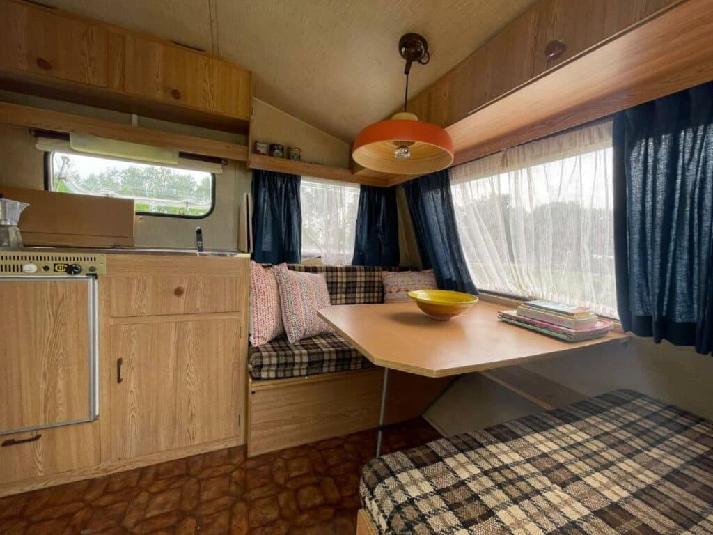 Caravane du camping Farm Huize Blokland près d'Amsterdam
