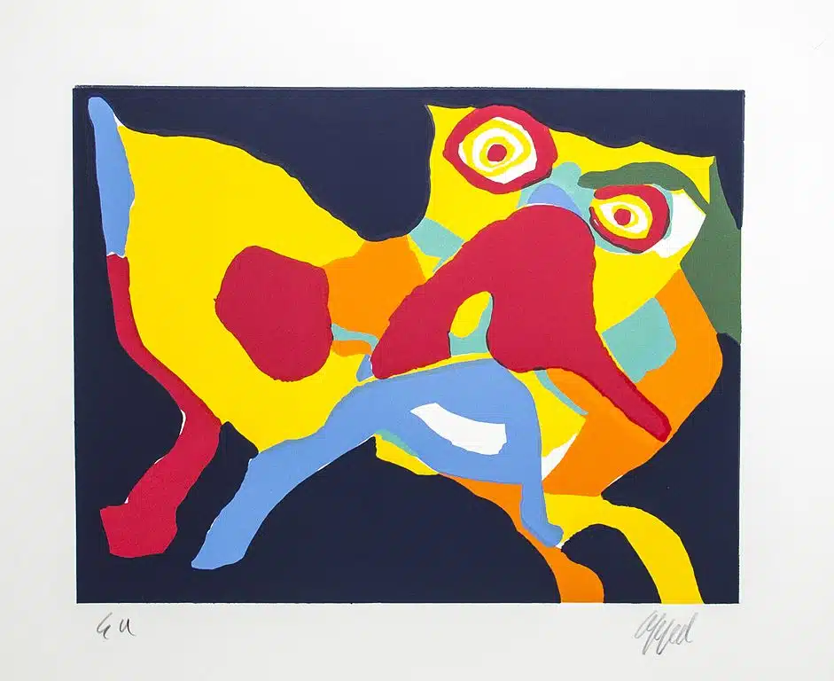 Epreuve d' artiste d'Appel Karel -Attrribution Appel and the CODA Museum - Licence ccby 3.0