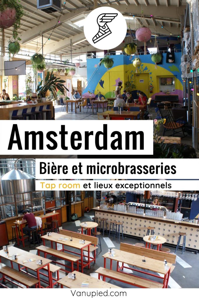 Bière et microbrasseries à Amsterdam.